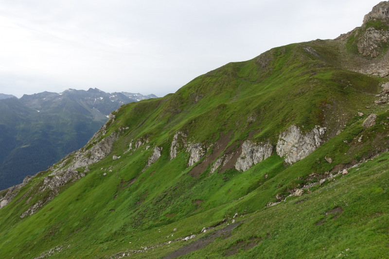 Leutkircher Hütte - Schindlekopf - Kaiserjochhaus - Flarschjoch - Ansbacher Hütte