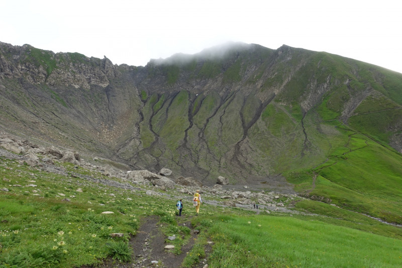 Leutkircher Hütte - Schindlekopf - Kaiserjochhaus - Flarschjoch - Ansbacher Hütte