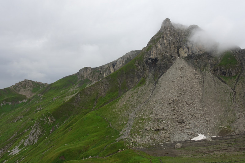 Leutkircher Hütte - Schindlekopf - Kaiserjochhaus - Flarschjoch - Ansbacher Hütte