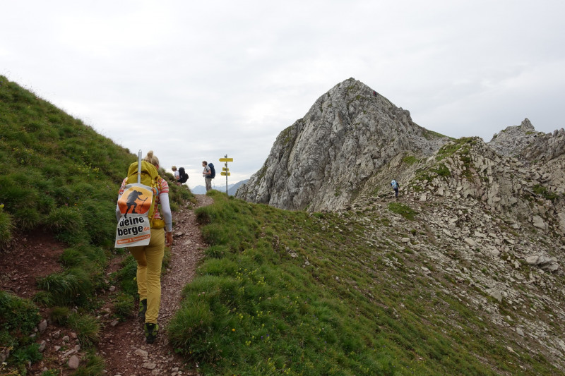 Leutkircher Hütte - Schindlekopf - Kaiserjochhaus - Flarschjoch - Ansbacher Hütte