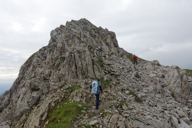 Leutkircher Hütte - Schindlekopf - Kaiserjochhaus - Flarschjoch - Ansbacher Hütte