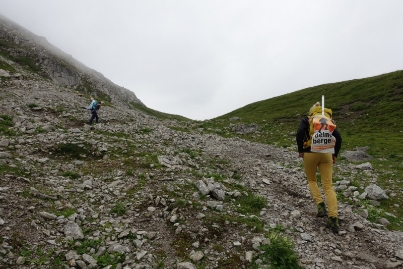 Leutkircher Hütte - Schindlekopf - Kaiserjochhaus - Flarschjoch - Ansbacher Hütte
