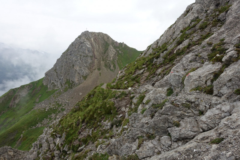 Leutkircher Hütte - Schindlekopf - Kaiserjochhaus - Flarschjoch - Ansbacher Hütte