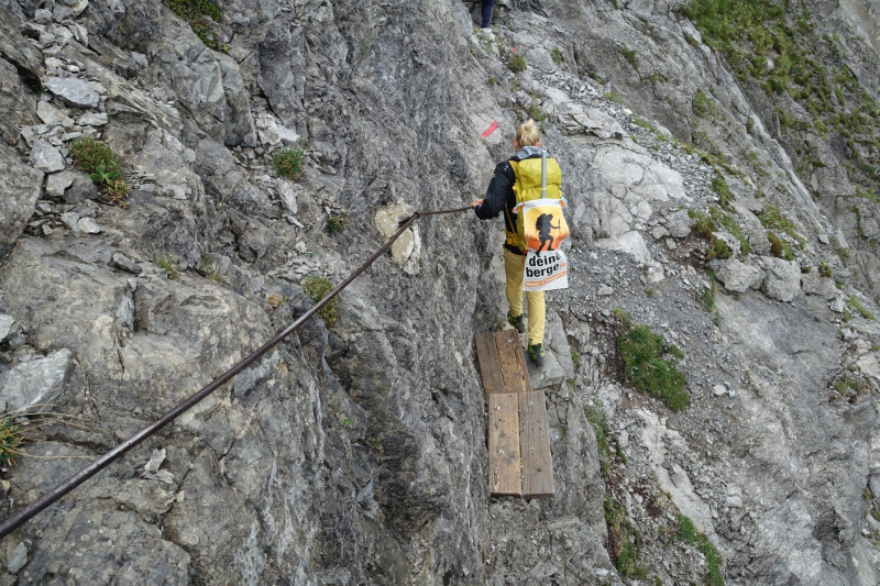 Leutkircher Hütte - Schindlekopf - Kaiserjochhaus - Flarschjoch - Ansbacher Hütte