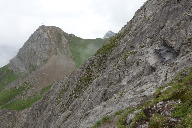 Leutkircher Hütte - Schindlekopf - Kaiserjochhaus - Flarschjoch - Ansbacher Hütte