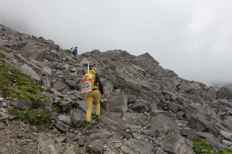 Leutkircher Hütte - Schindlekopf - Kaiserjochhaus - Flarschjoch - Ansbacher Hütte
