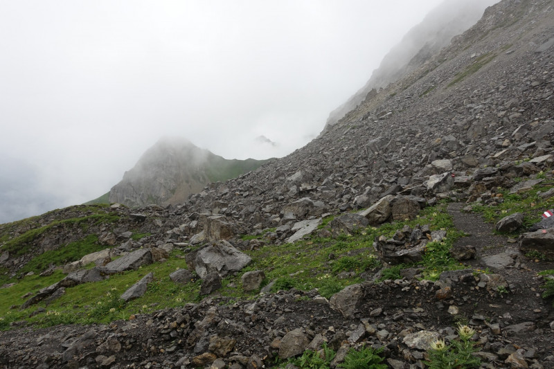 Leutkircher Htte - Schindlekopf - Kaiserjochhaus - Flarschjoch - Ansbacher Htte