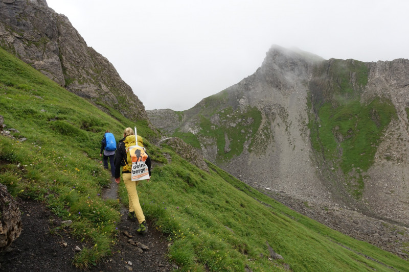 Leutkircher Hütte - Schindlekopf - Kaiserjochhaus - Flarschjoch - Ansbacher Hütte