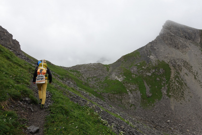 Leutkircher Hütte - Schindlekopf - Kaiserjochhaus - Flarschjoch - Ansbacher Hütte