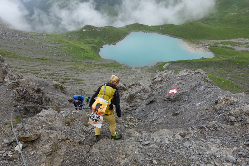 Leutkircher Hütte - Schindlekopf - Kaiserjochhaus - Flarschjoch - Ansbacher Hütte