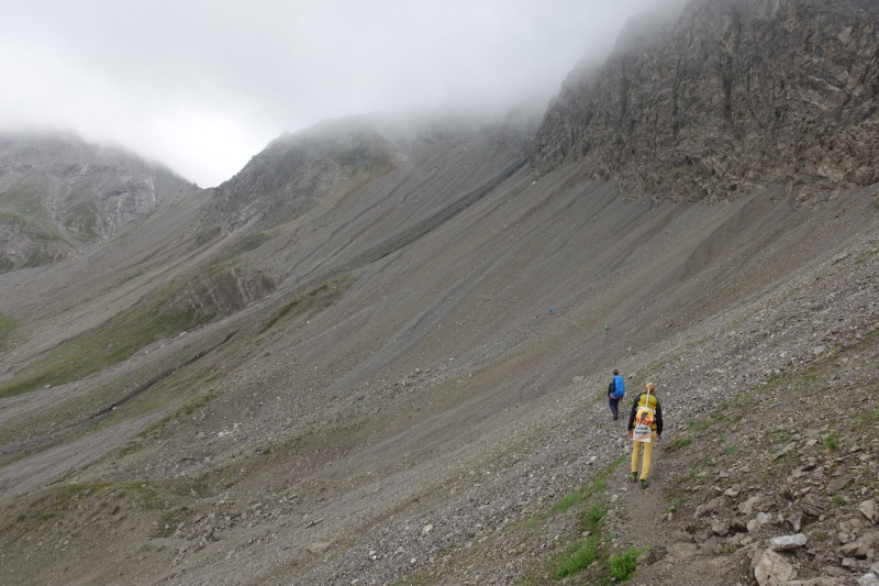 Leutkircher Hütte - Schindlekopf - Kaiserjochhaus - Flarschjoch - Ansbacher Hütte