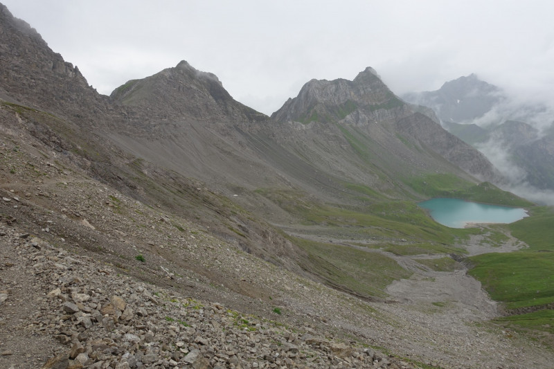 Leutkircher Hütte - Schindlekopf - Kaiserjochhaus - Flarschjoch - Ansbacher Hütte