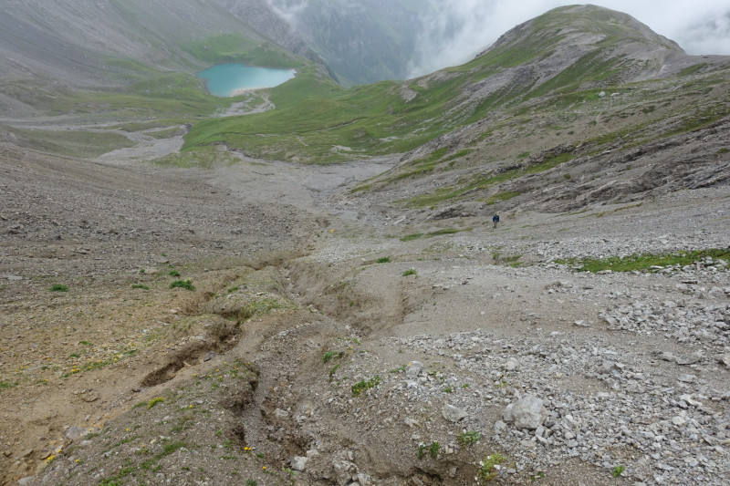 Leutkircher Hütte - Schindlekopf - Kaiserjochhaus - Flarschjoch - Ansbacher Hütte
