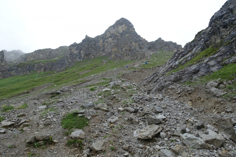 Leutkircher Hütte - Schindlekopf - Kaiserjochhaus - Flarschjoch - Ansbacher Hütte