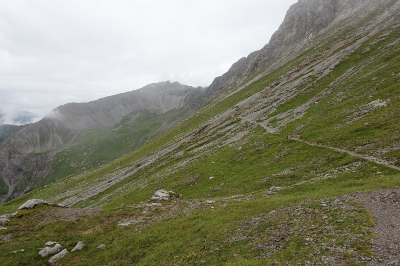 Leutkircher Hütte - Schindlekopf - Kaiserjochhaus - Flarschjoch - Ansbacher Hütte