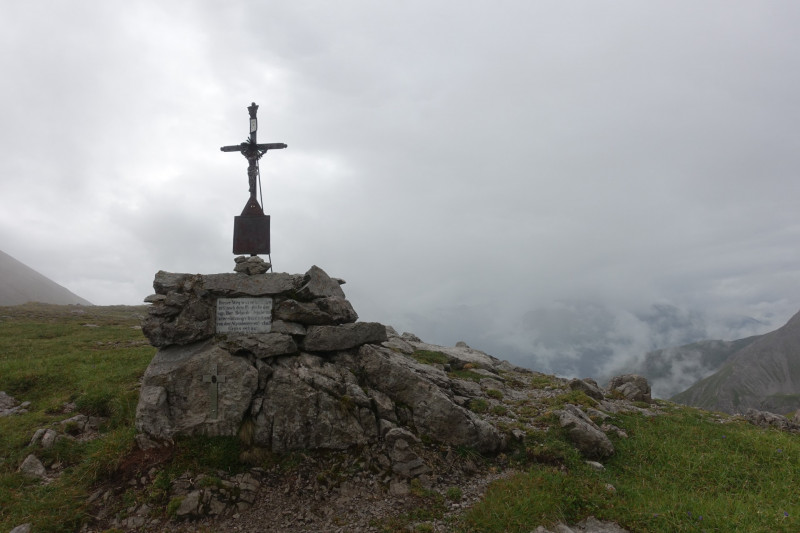 Leutkircher Hütte - Schindlekopf - Kaiserjochhaus - Flarschjoch - Ansbacher Hütte