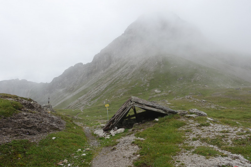 Leutkircher Htte - Schindlekopf - Kaiserjochhaus - Flarschjoch - Ansbacher Htte