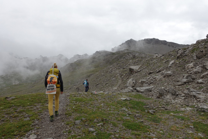 Leutkircher Hütte - Schindlekopf - Kaiserjochhaus - Flarschjoch - Ansbacher Hütte