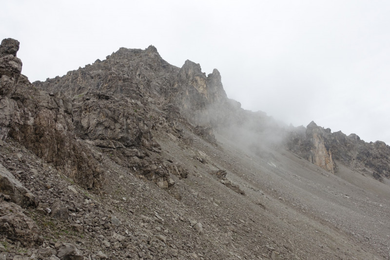 Leutkircher Hütte - Schindlekopf - Kaiserjochhaus - Flarschjoch - Ansbacher Hütte
