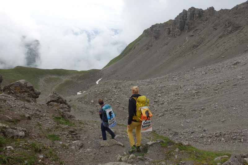 Leutkircher Hütte - Schindlekopf - Kaiserjochhaus - Flarschjoch - Ansbacher Hütte