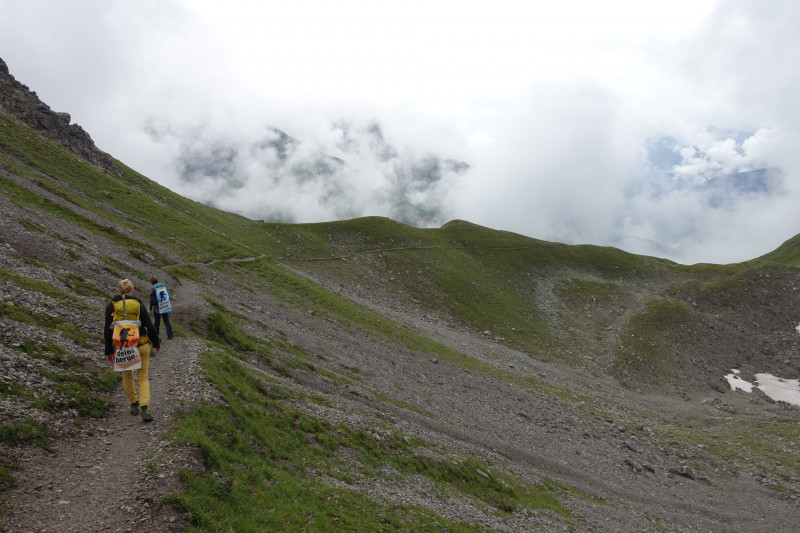 Leutkircher Hütte - Schindlekopf - Kaiserjochhaus - Flarschjoch - Ansbacher Hütte