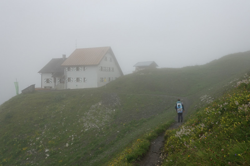 Leutkircher Hütte - Schindlekopf - Kaiserjochhaus - Flarschjoch - Ansbacher Hütte