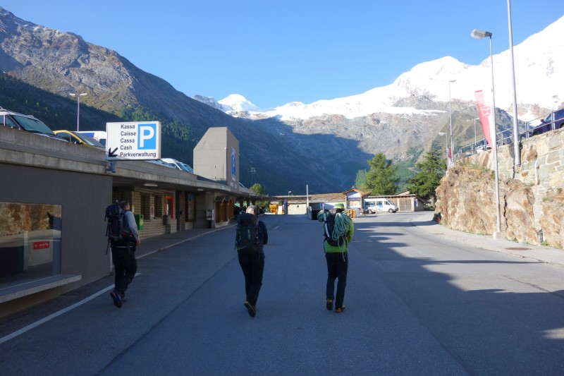 Mittel-Allalin - Allalinhorn - Mittel-Allalin
