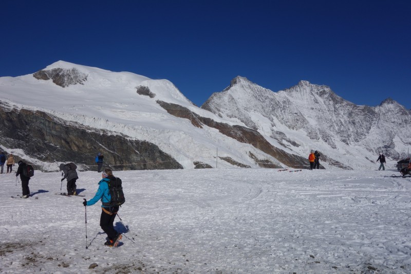 Mittel-Allalin - Allalinhorn - Mittel-Allalin