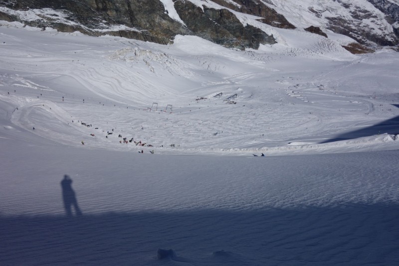 Mittel-Allalin - Allalinhorn - Mittel-Allalin