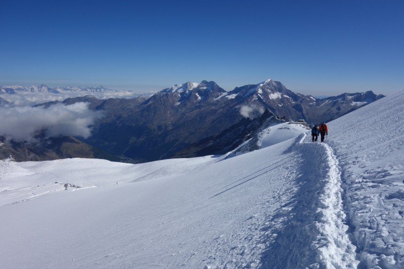 Mittel-Allalin - Allalinhorn - Mittel-Allalin