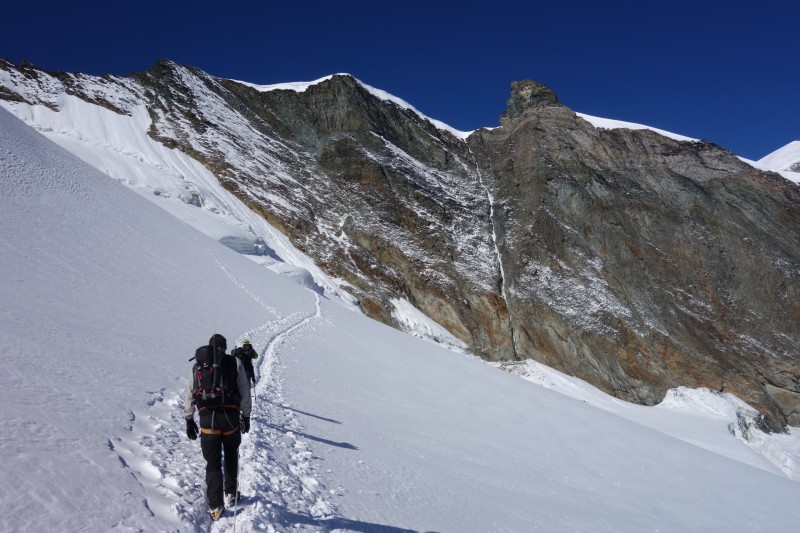 Mittel-Allalin - Allalinhorn - Mittel-Allalin