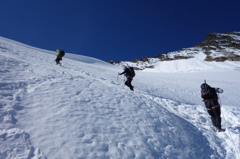 Mittel-Allalin - Allalinhorn - Mittel-Allalin