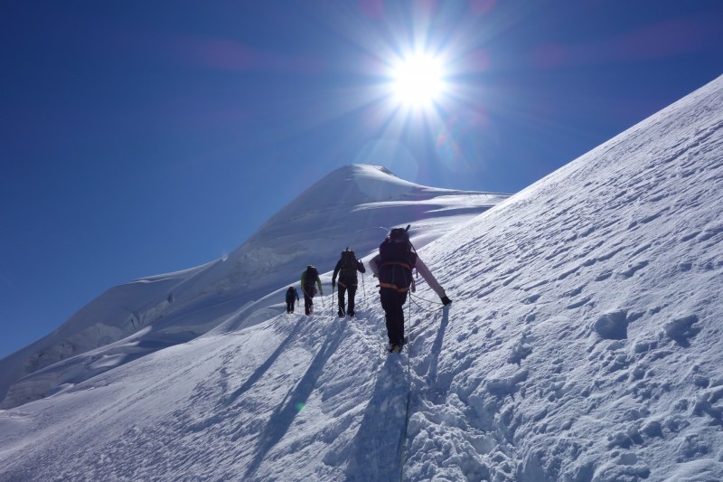Mittel-Allalin - Allalinhorn - Mittel-Allalin
