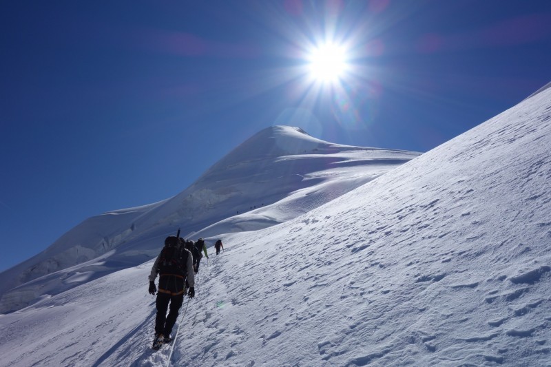 Mittel-Allalin - Allalinhorn - Mittel-Allalin