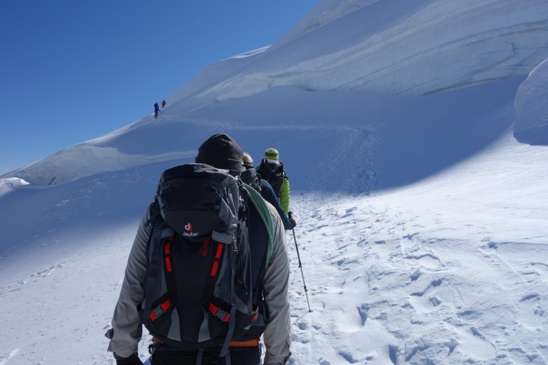Mittel-Allalin - Allalinhorn - Mittel-Allalin