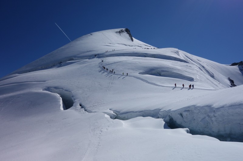Mittel-Allalin - Allalinhorn - Mittel-Allalin