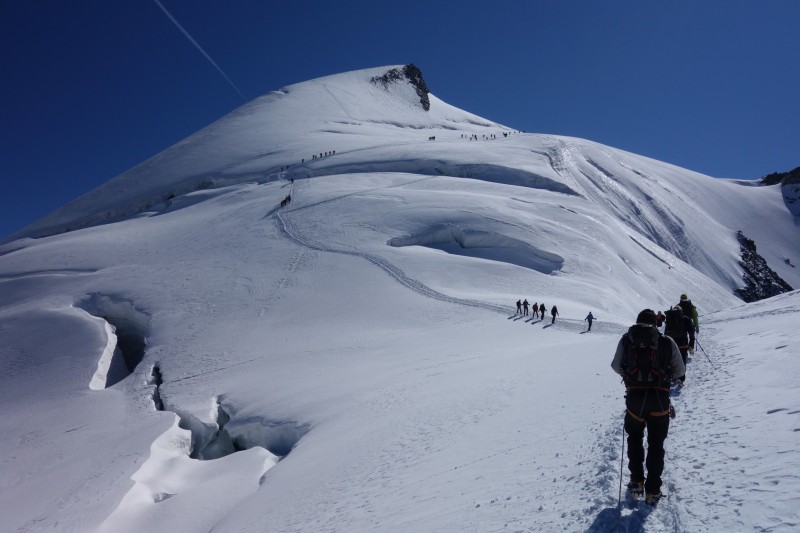 Mittel-Allalin - Allalinhorn - Mittel-Allalin