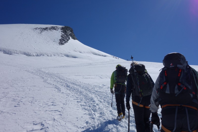 Mittel-Allalin - Allalinhorn - Mittel-Allalin