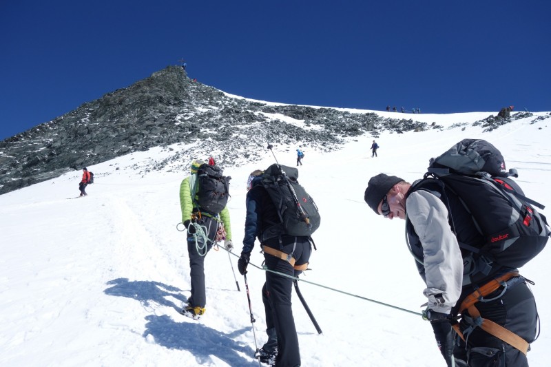 Mittel-Allalin - Allalinhorn - Mittel-Allalin