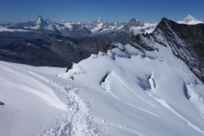 Mittel-Allalin - Allalinhorn - Mittel-Allalin