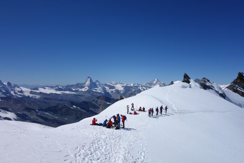 Mittel-Allalin - Allalinhorn - Mittel-Allalin