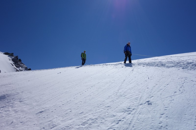 Mittel-Allalin - Allalinhorn - Mittel-Allalin