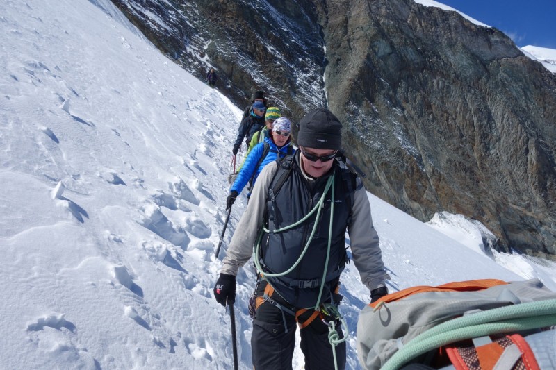 Mittel-Allalin - Allalinhorn - Mittel-Allalin