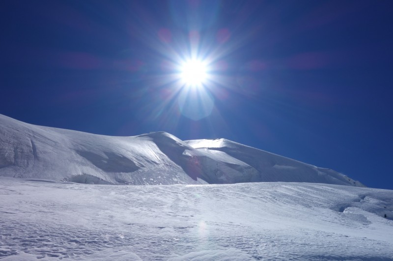 Mittel-Allalin - Allalinhorn - Mittel-Allalin