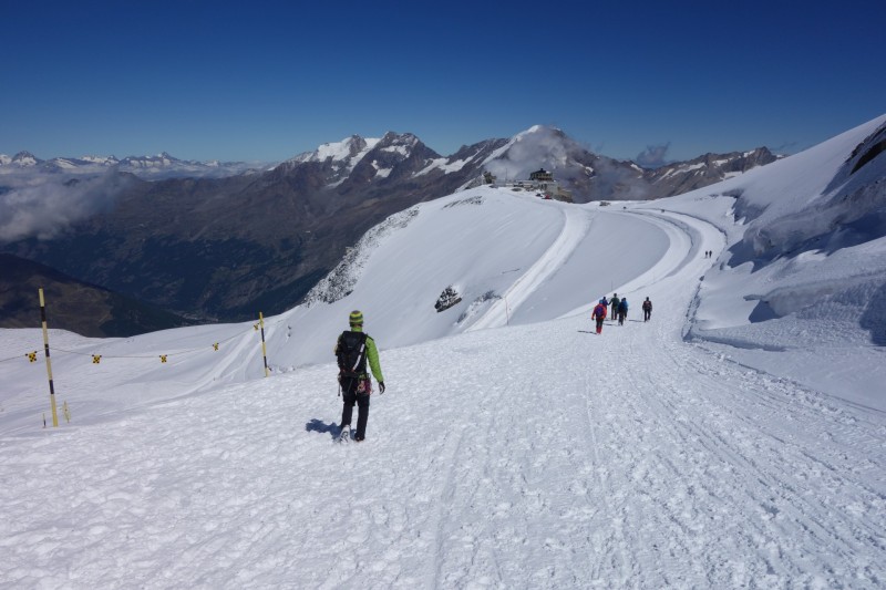Mittel-Allalin - Allalinhorn - Mittel-Allalin