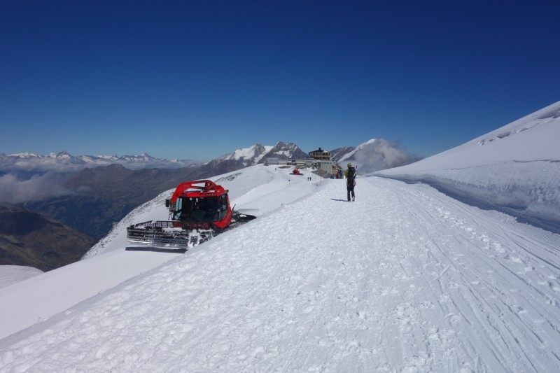 Mittel-Allalin - Allalinhorn - Mittel-Allalin