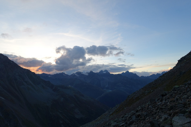 Mittelberg (Pitzexpress) - Jgersteig - Braunschweiger Htte
