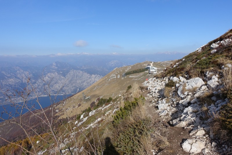Monte Baldo Bergstation - Cima delle Pozzette - Monte Baldo- Cima Valdritta - Monte Baldo Mittelstation