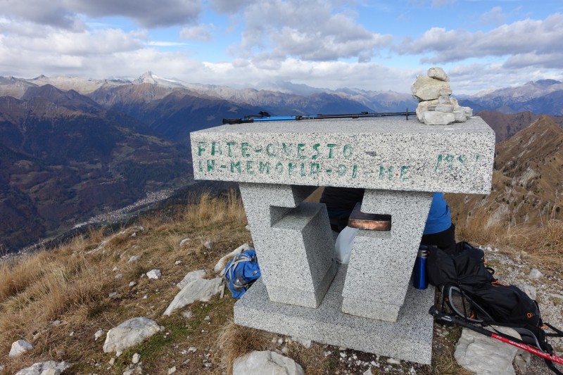 Monte Cadria �berschreitung