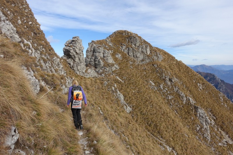 Monte Cadria �berschreitung